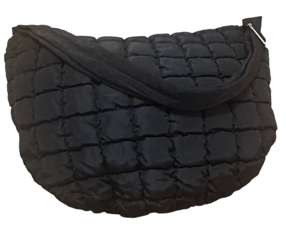 Grand sac bandoulière noir
Couleur du sac : nude

Le modèle mesure 1m69.

Détails de la conception : 100% polyester.

Livraison sous 24h à 48h. Celle -ci vous est offerte à partir de 69€ d'achat.

Retours autonomes et gratuits sous un délai de 14 jours.